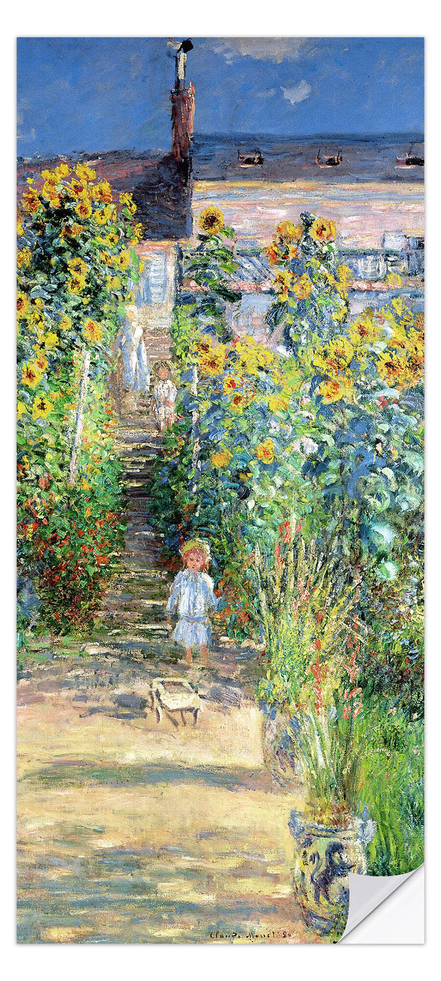 Wandfolie Claude Monet