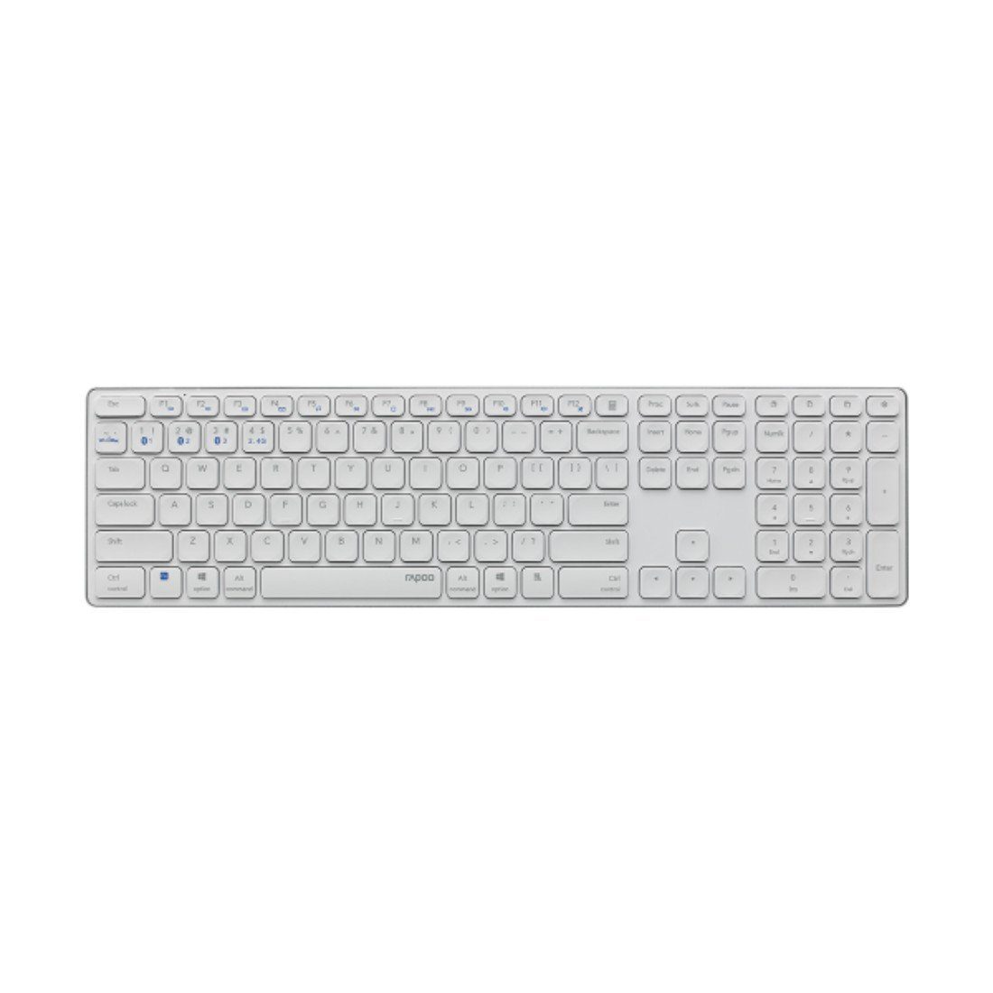 Rapoo E9800M kabellose Tastatur, Bluetooth, 2.4 GHz Wireless-Tastatur