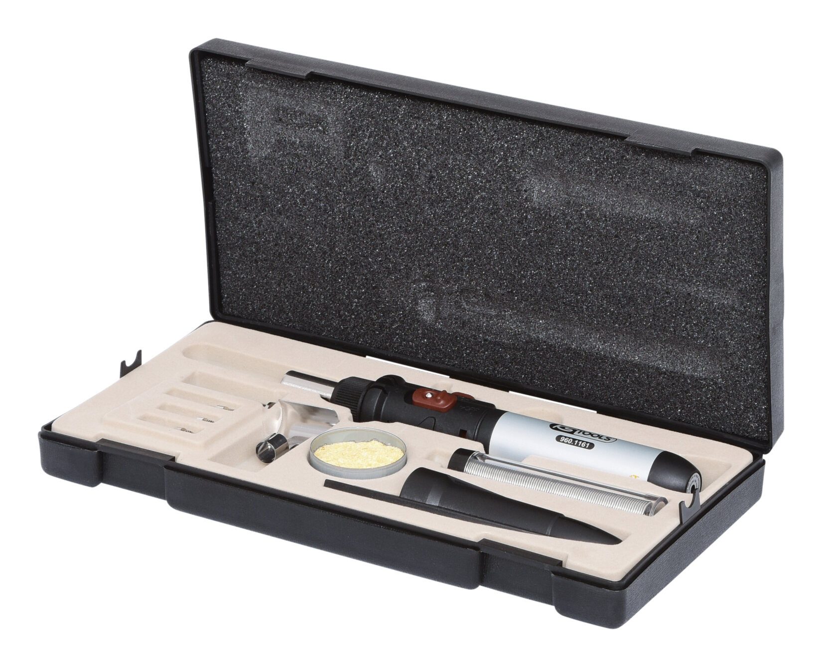 KS Tools Lötlampe, 11-tlg., Mikro-Löt-Satz, 11-teilig