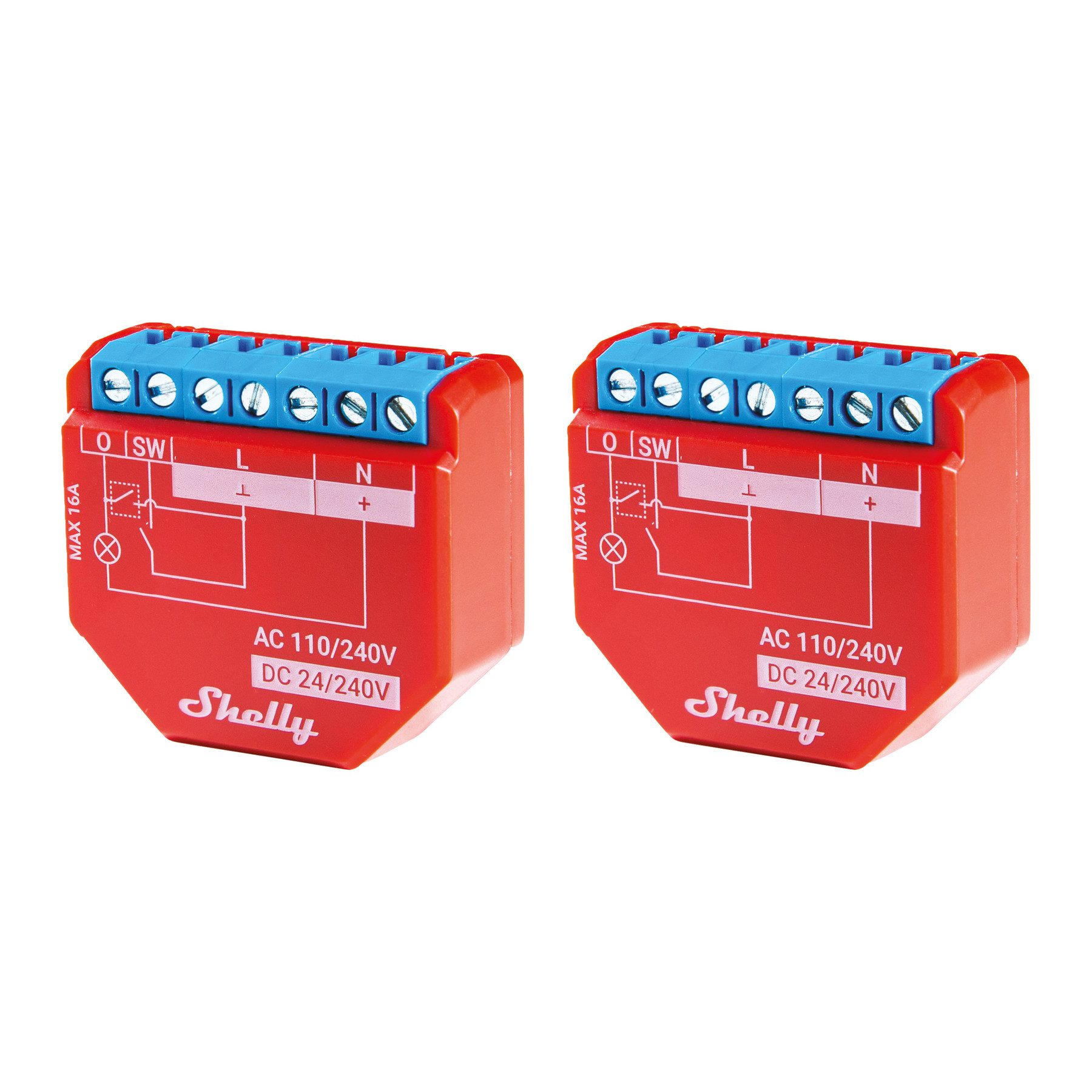 SHELLY WLAN-Schaltaktor Plus 1PM, 16 A, Bluetooth Smart-Home-Zubehör