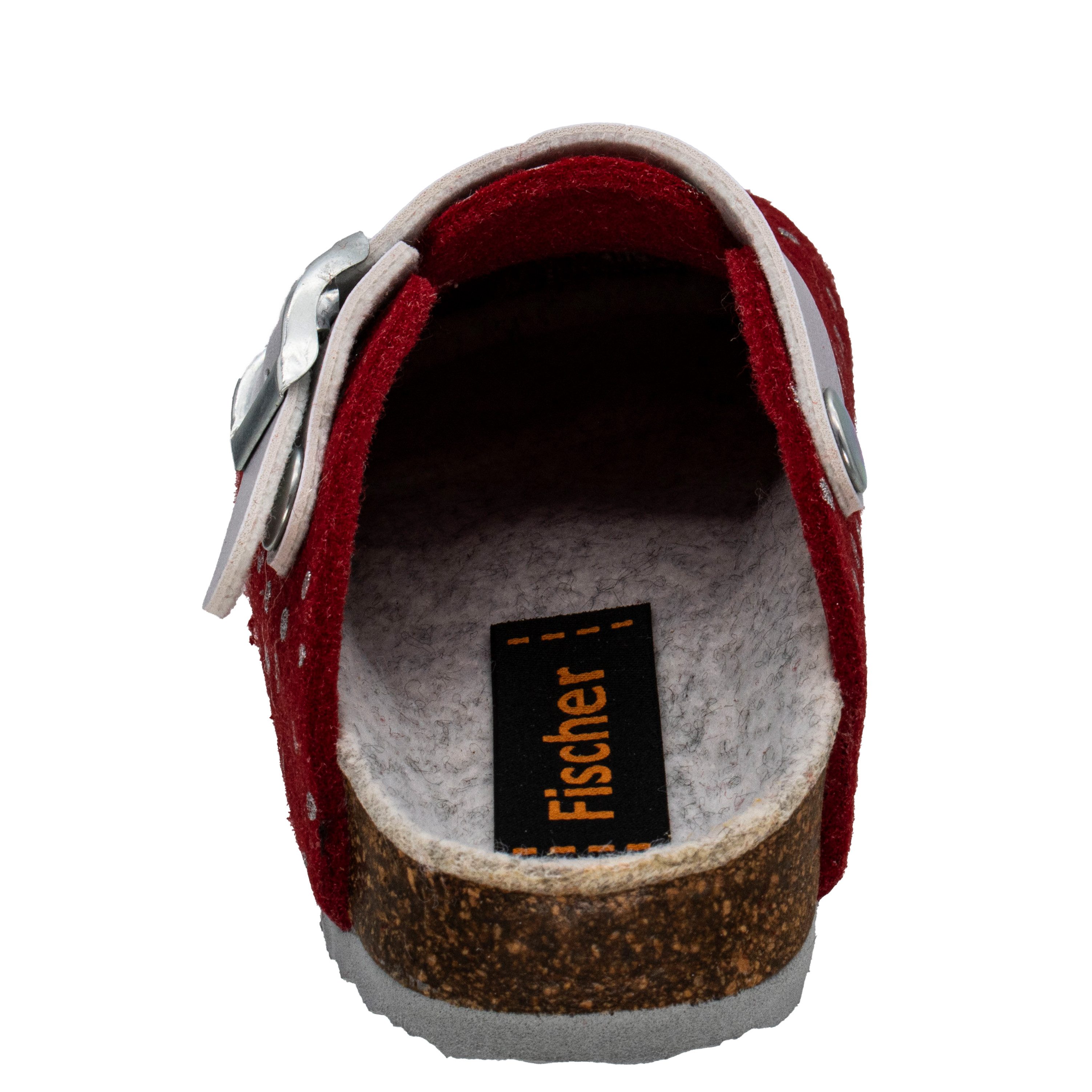 Fischer-Markenschuh Shetland Pantoffel aus Filz, mit Filzfutter, mit gepolstertes Fußbett – Bild 5 von 5