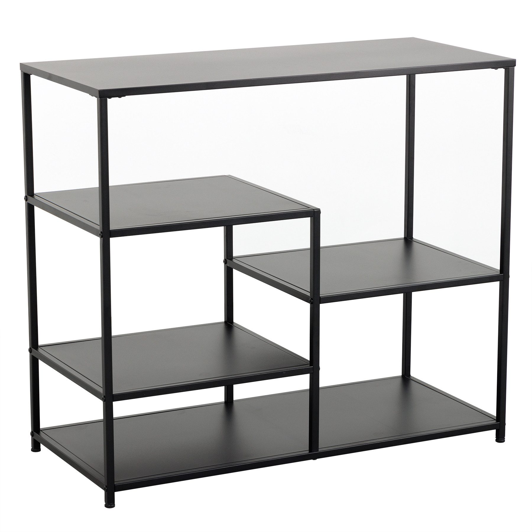 riess-ambiente Standregal DURA STEEL 90cm schwarz, günstig online kaufen
