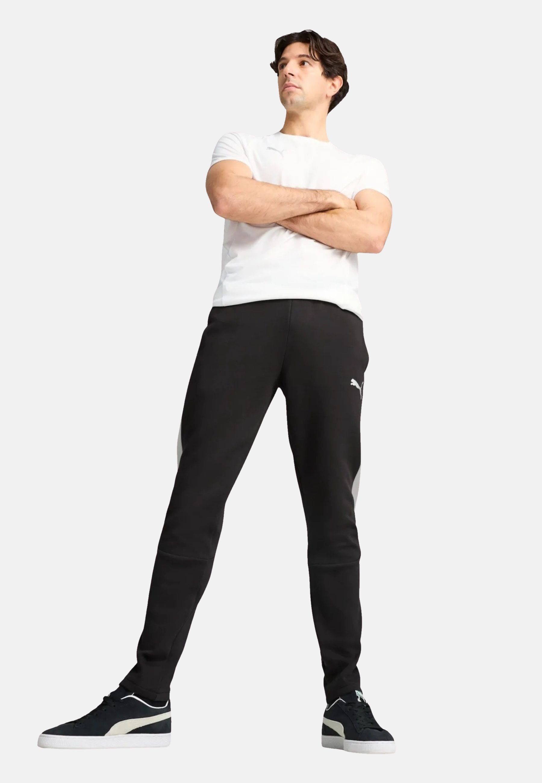 PUMA Sweathose Sweathose teamEVOSTRIPE lange Jogginghosen (1-tlg) günstig online kaufen