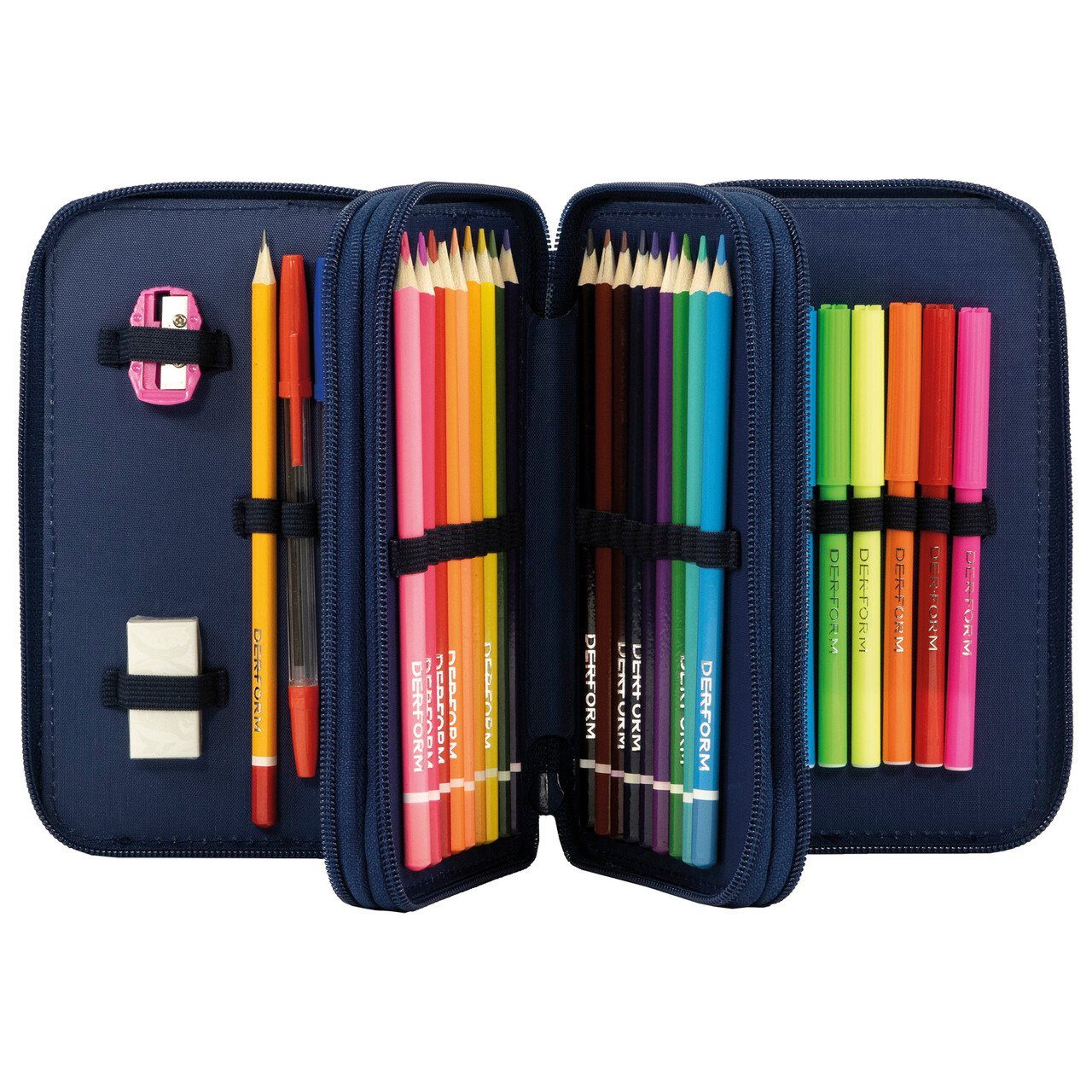 DERFORM Federtasche Pferde 3 Fach Federmappe günstig online kaufen