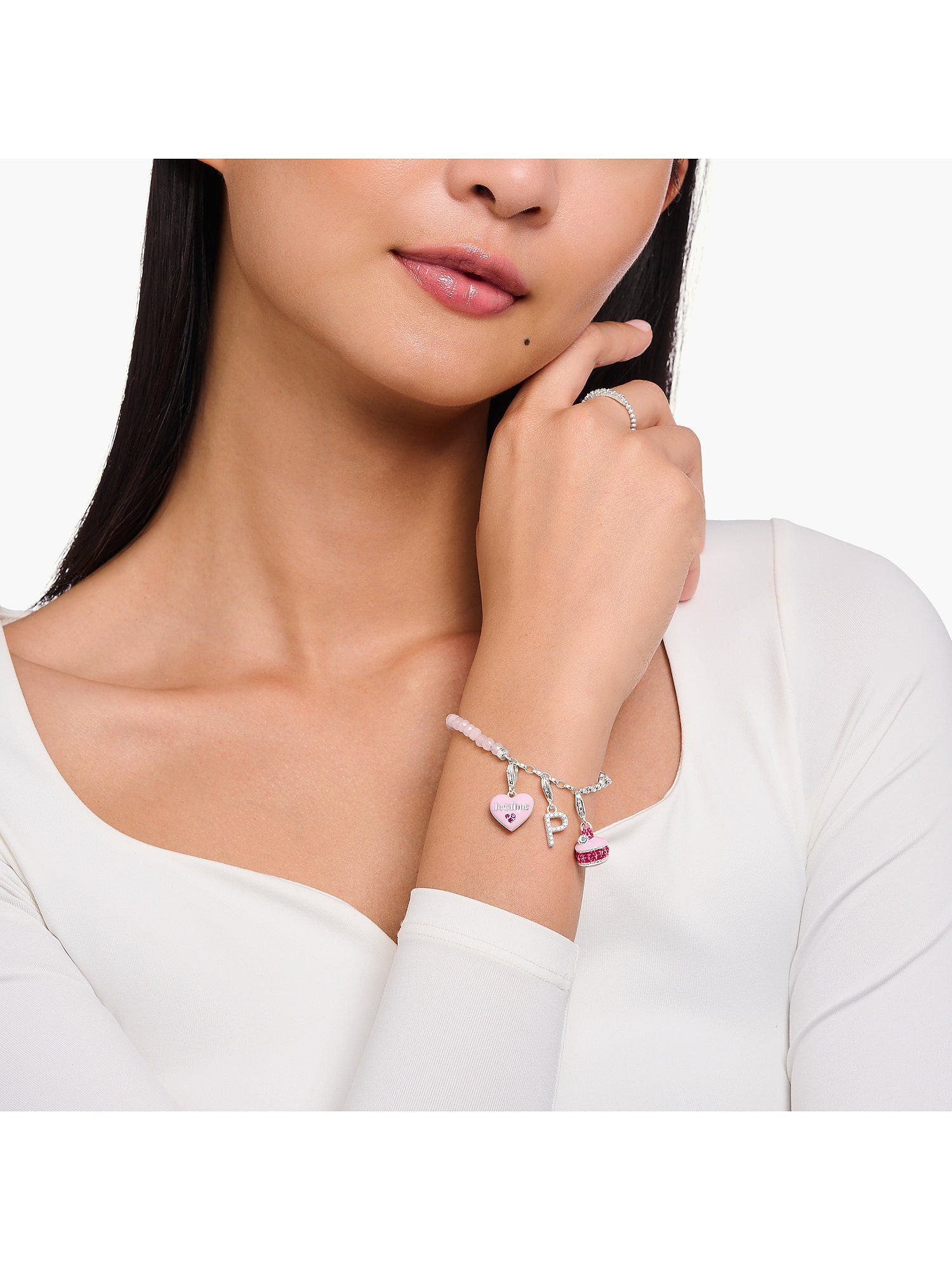 THOMAS SABO Kettenanhänger silberfarben...