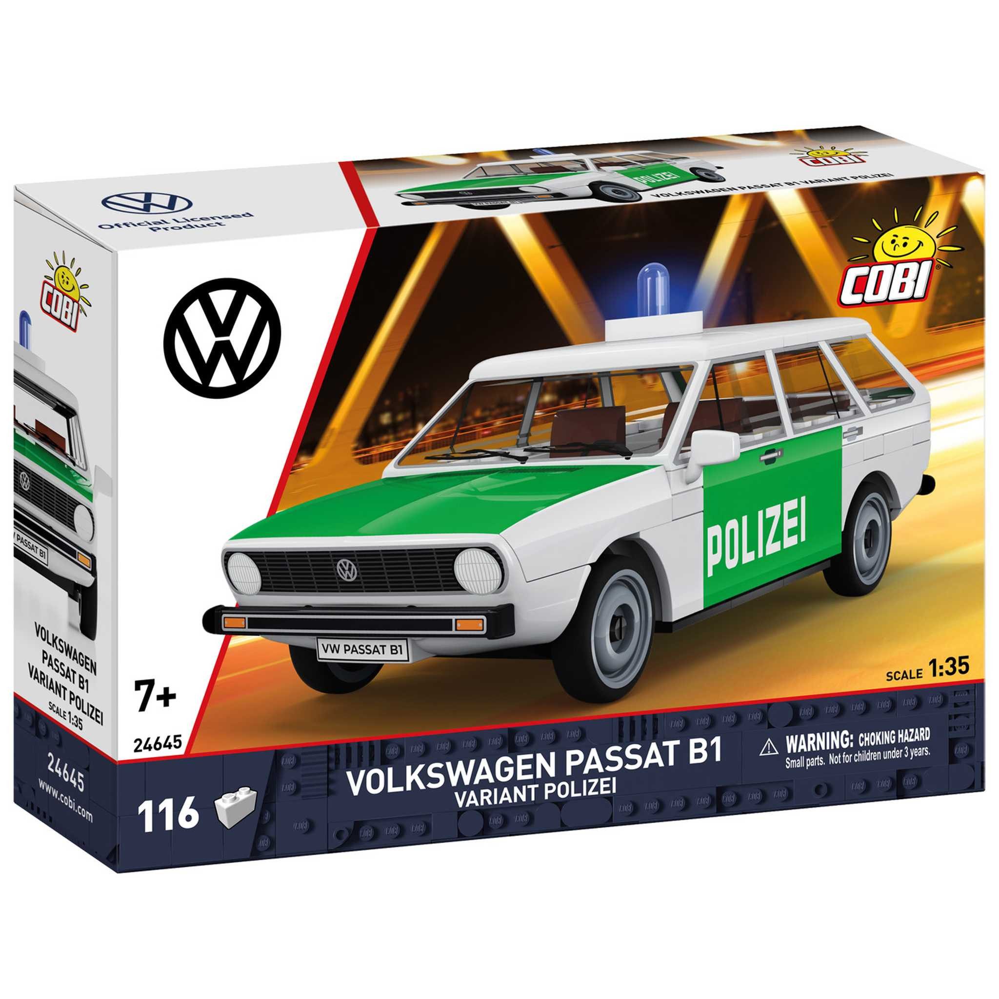 COBI CB-24645 - VW Passat B1 Variant Polizei (Cobi) Spielbausteine