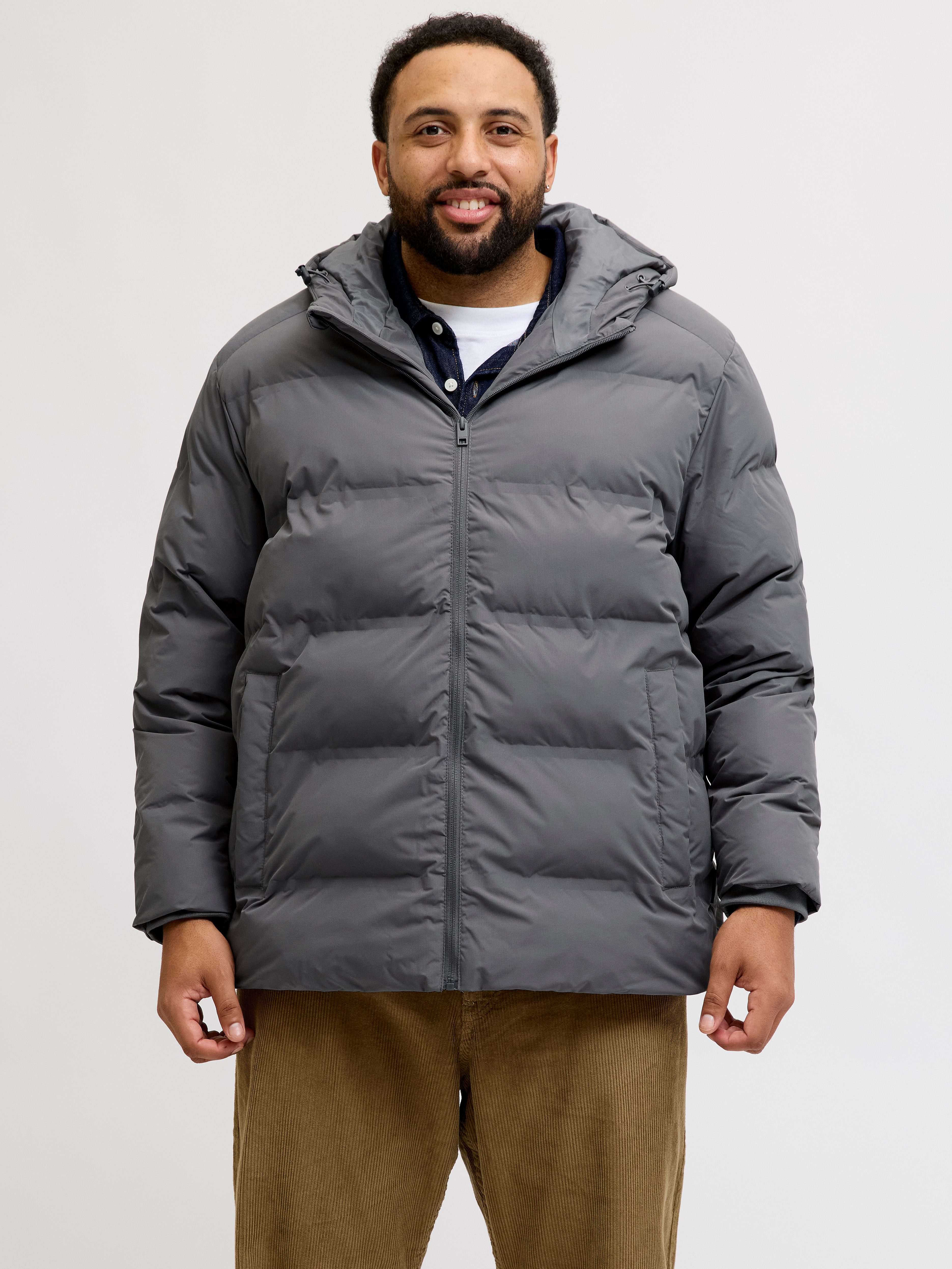 Jack & Jones PlusSize Steppjacke JJESOHO PUFFER HOOD SN PLS günstig online kaufen