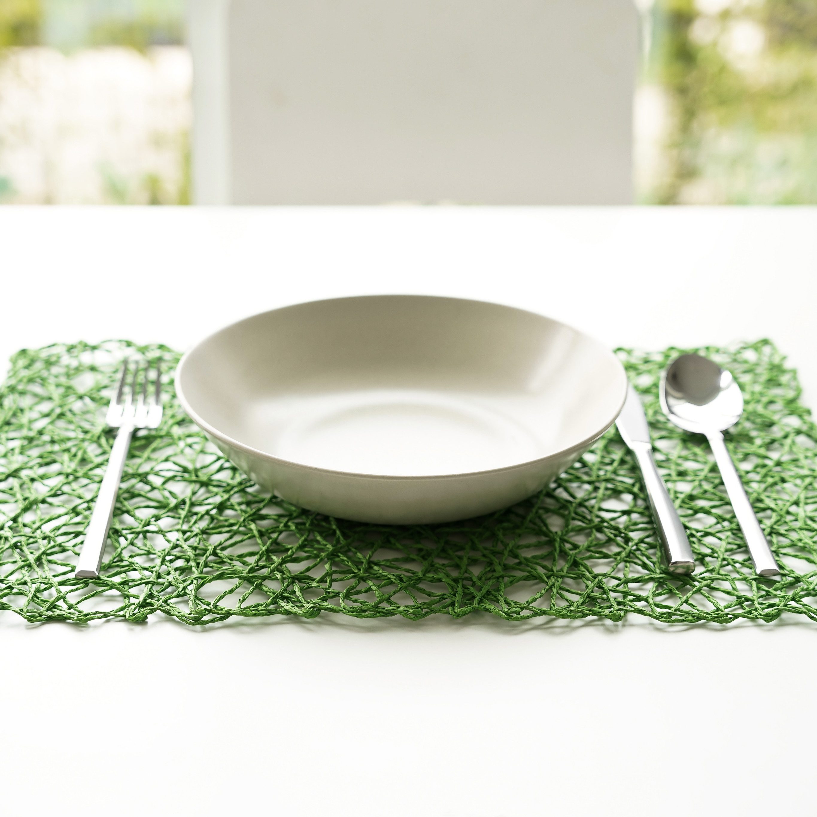 COFI 1453 Platzteller 45 x 30 cm, Untersetzer in modernem Design - Praktisch & dekorativ, 2-tlg., 45 x 30 cm