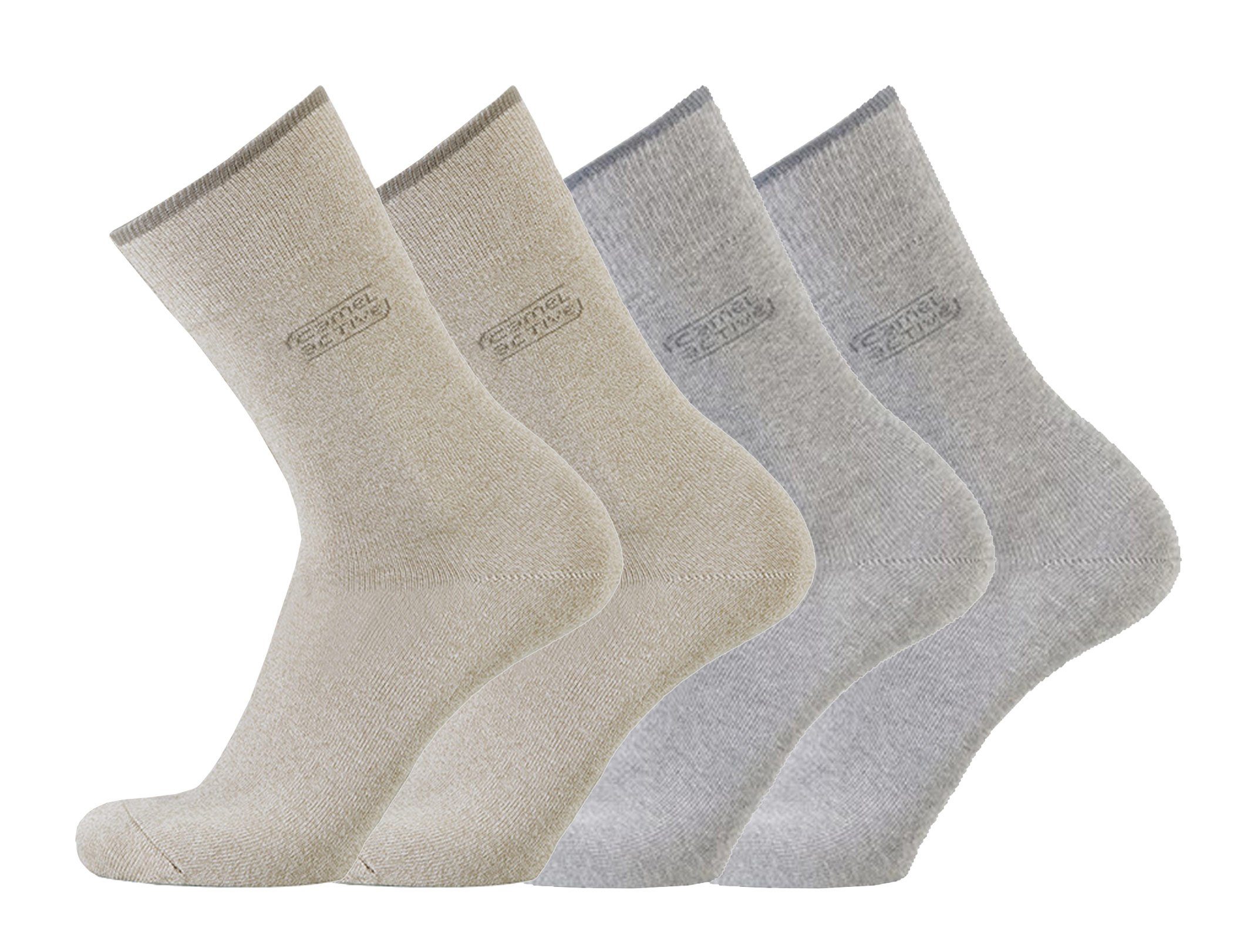 camel active Socken camel active Herren Socken 4er Pack uni basic Freizeit camel active Herren Socken 4er Pack uni basic Freizeit