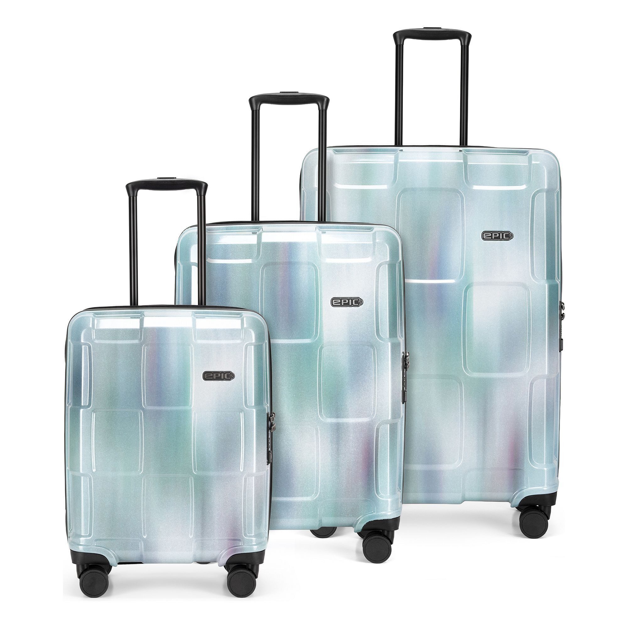 EPIC Trolleyset Crate EX Wildlife, 4 Rollen, (3-teilig, 3 tlg), Polycarbonat