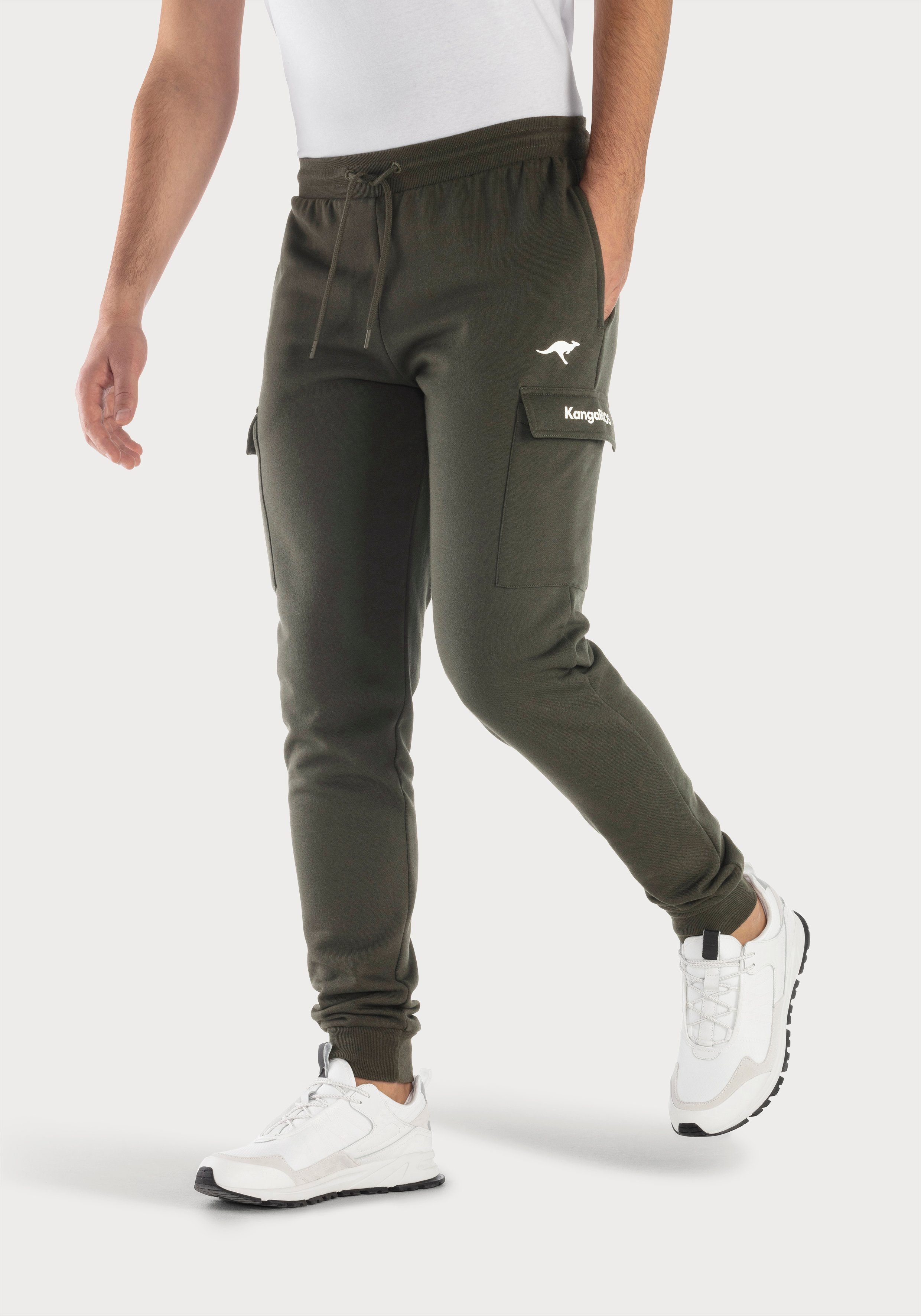 KangaROOS Sweathose lange Jogginghose, mit Kordel, Relaxhose leichte Sweat-Qualtität