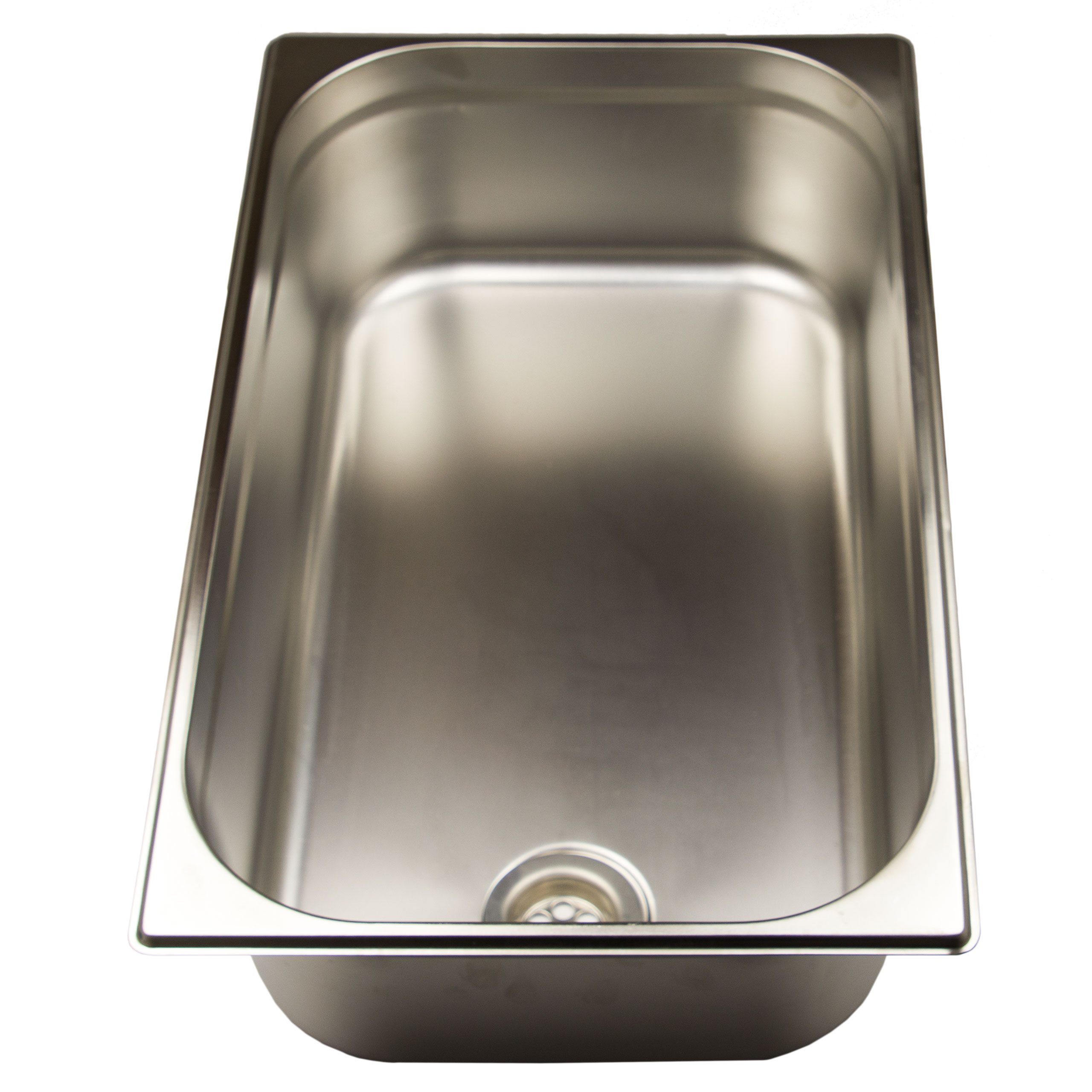 AcMax Einbauwaschbecken Waschbecken Edelstahl 1/1 x günstig online kaufen