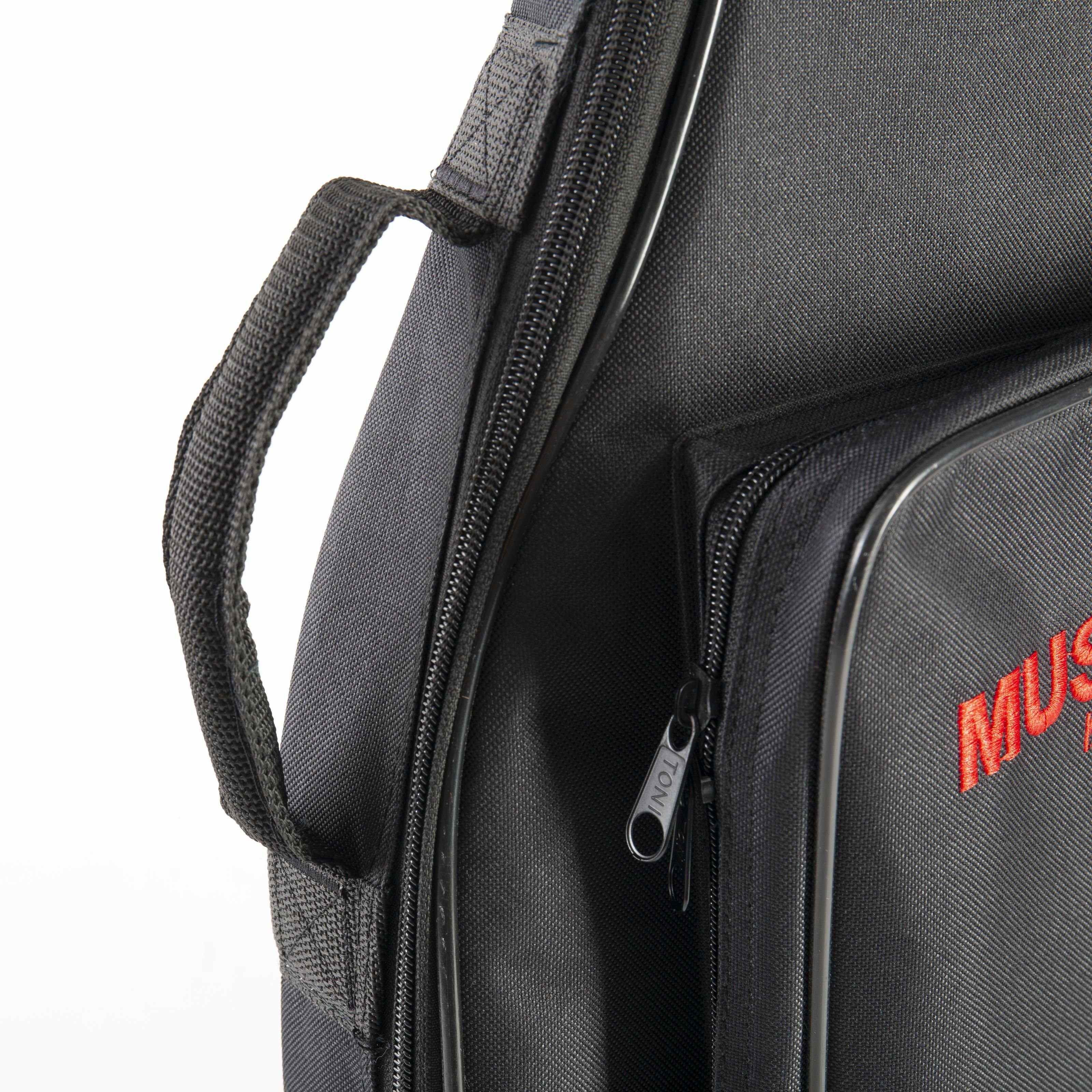 MUSIC STORE Gitarrentasche (Gigbag für Elektrogitarre Wasserabweisend 10mm Polsterung Zubehörfach Rucksacktragegurte, Gitarrenkoffer und Gitarrentaschen, E-Gitarren Tasche), Gigbag Elektrogitarre, wasserabweisend, 10mm Polsterung