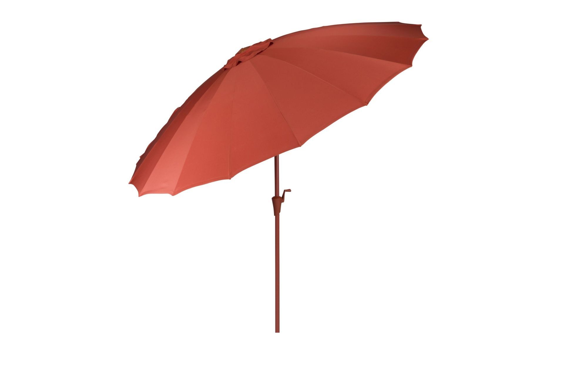 Zuiver Sonnenschirm Sunbrella Sunshine mit Standfuß in vier Farben, Set Schirm + Fuß