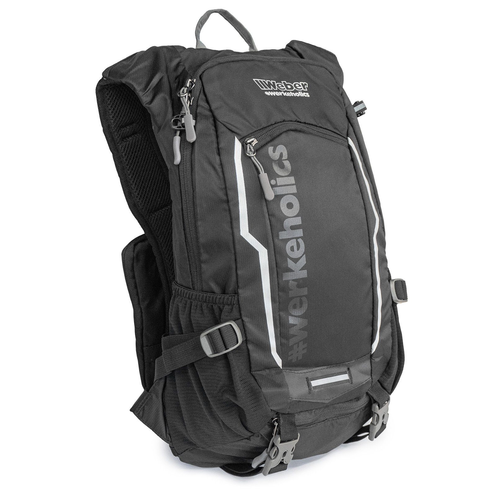 Weber GmbH Rucksack Weber #Werkeholics Outdoor & Offroad Rucksack schwarz 18 Liter