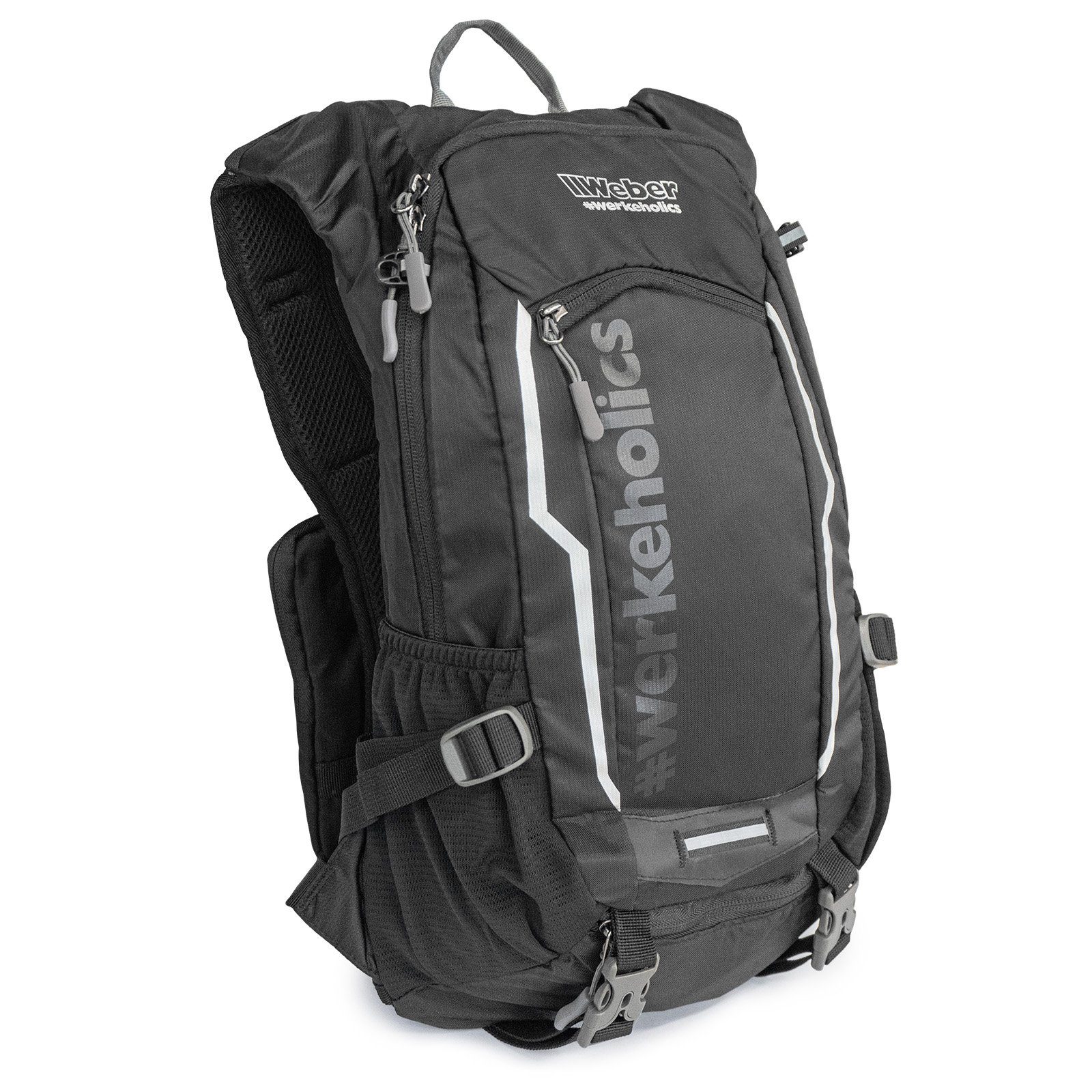 Weber GmbH Rucksack #Werkeholics Outdoor & Offroad schwarz 18 Liter (excl. günstig online kaufen