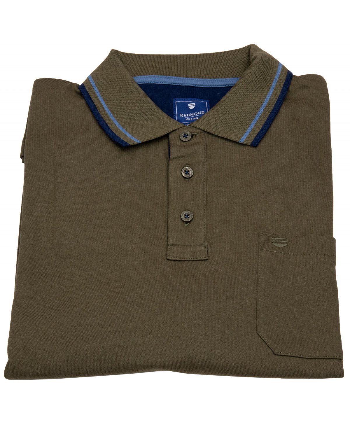 Redmond Langarm-Poloshirt