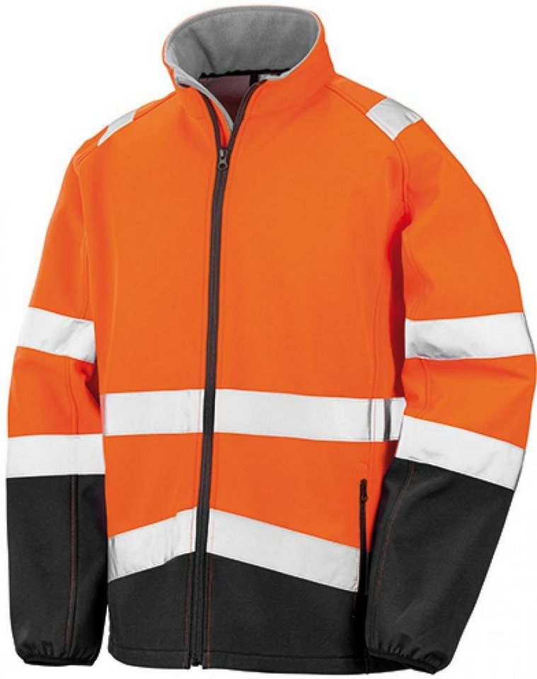 Result Arbeitsjacke Herren Safety Softshell Jacke