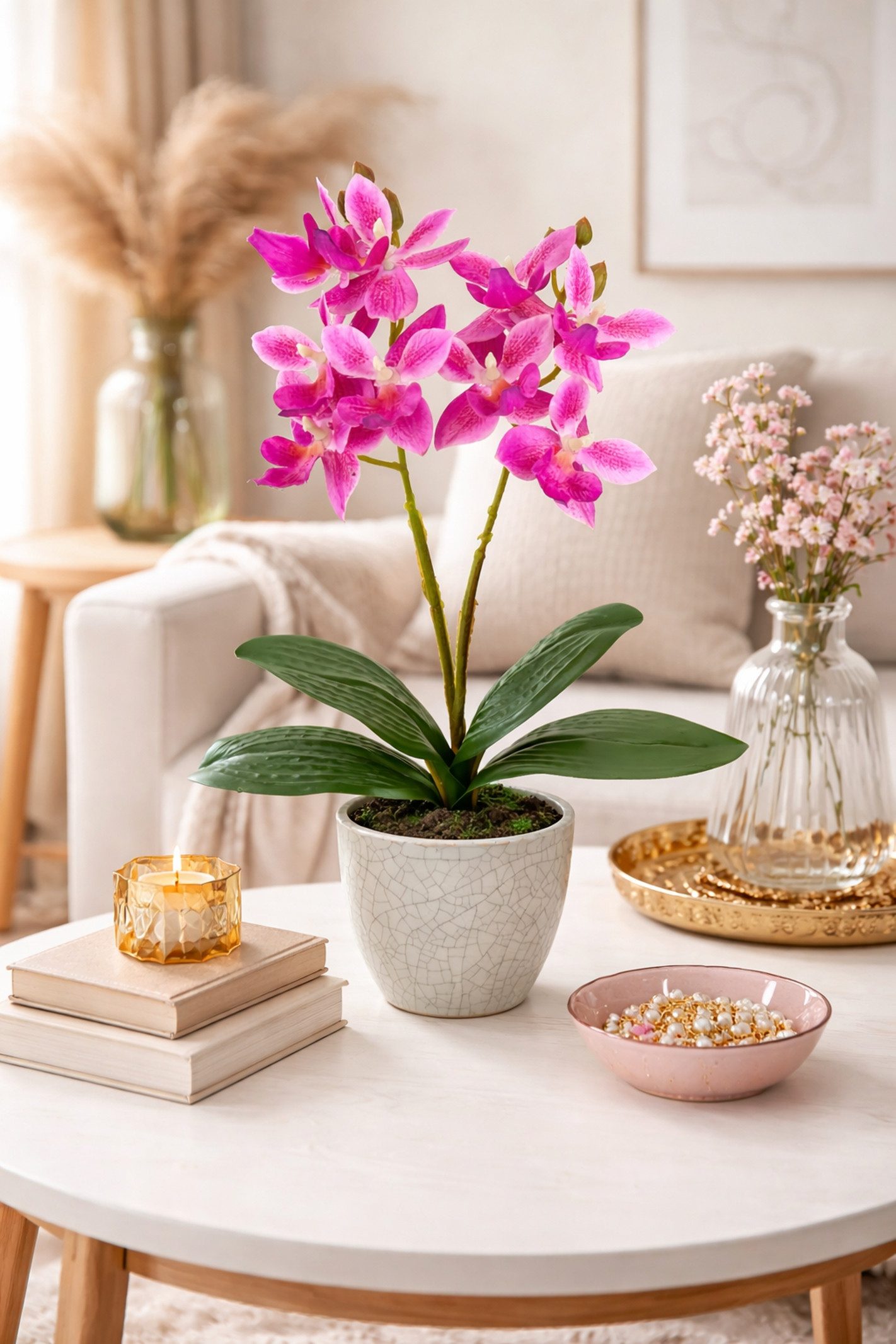 Kunstorchidee Künstliche Orchidee mit Topf, I.GE.A., Höhe 30 cm, Dekoblume günstig online kaufen