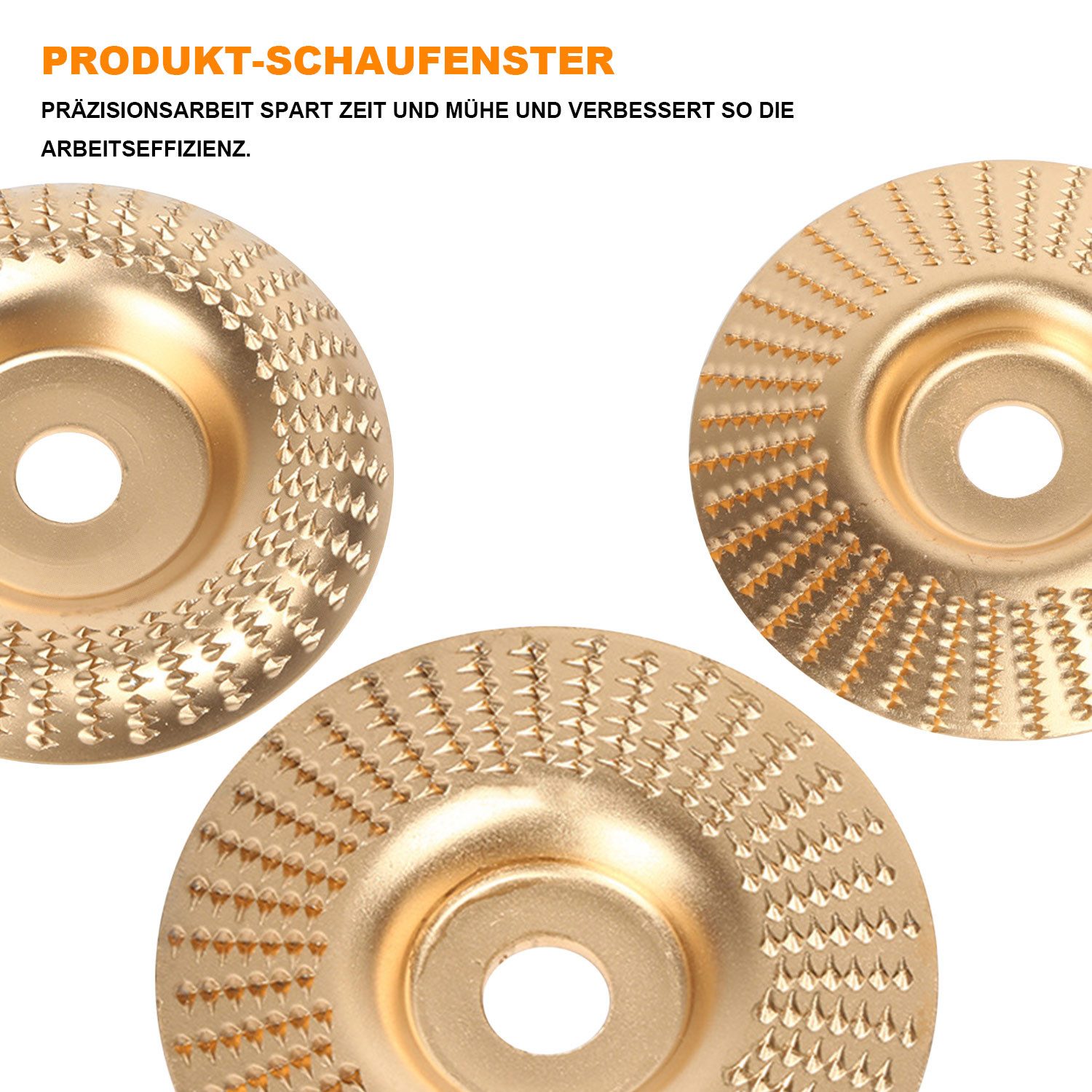 Refttenw Schleifscheibe Holzschleifwerkzeuge,Polierscheiben,Verschleiß-resistent, (1 St), Hohe Härte