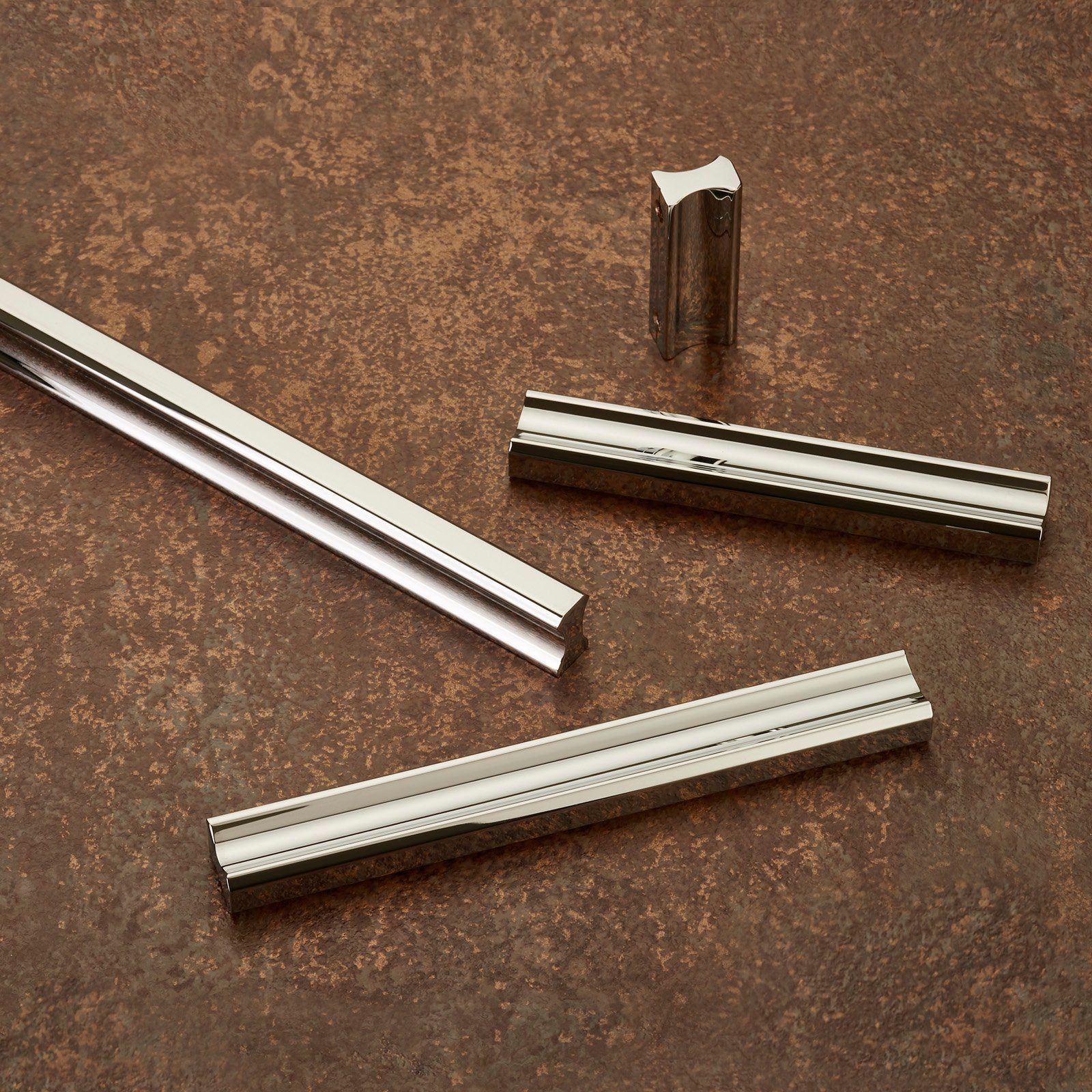 SO-TECH® Möbelgriff STOCKHOLM, Aluminium eloxiert, Lochabstand 32 - 320 mm