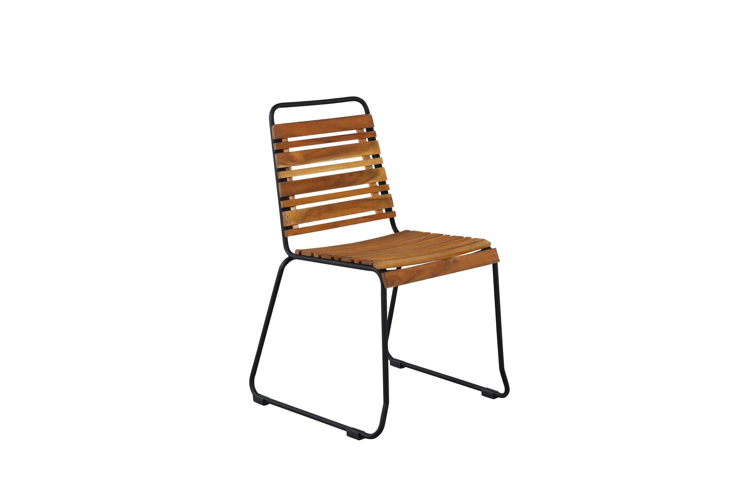 Luxusbetten24 Gartenstuhl 2er Set - Bali, stapelbar