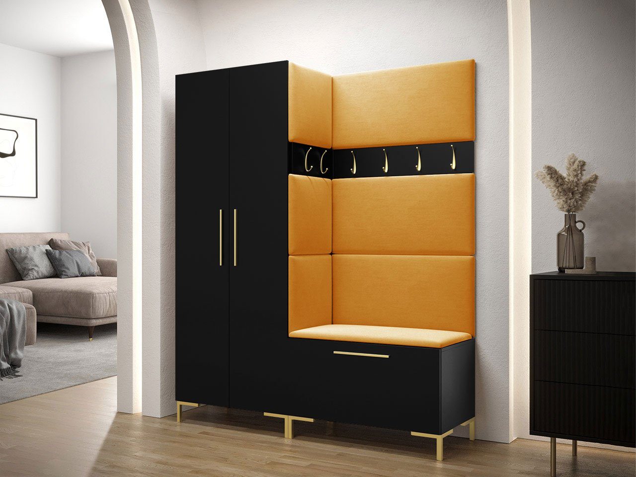 MIRJAN24 Garderoben-Set Zilion I, (Komplett-Set, Drehtürenschrank, günstig online kaufen
