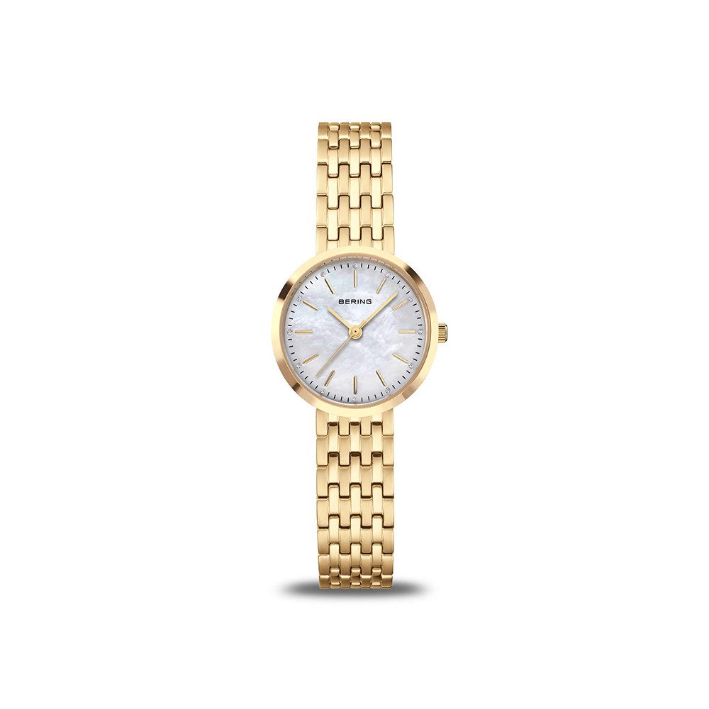 Quarzuhr Bering Classic gold glänzend 19126-734 19126-734