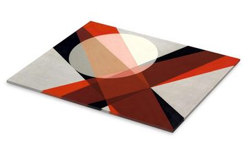 Posterlounge Acrylglasbild László Moholy-Nagy, Komposition 19, Wohnzimmer Modern Grafikdesign