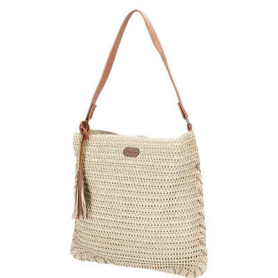 Antonio Umhängetasche Antonio Umhängetasche BOHO Style beige (1-tlg)