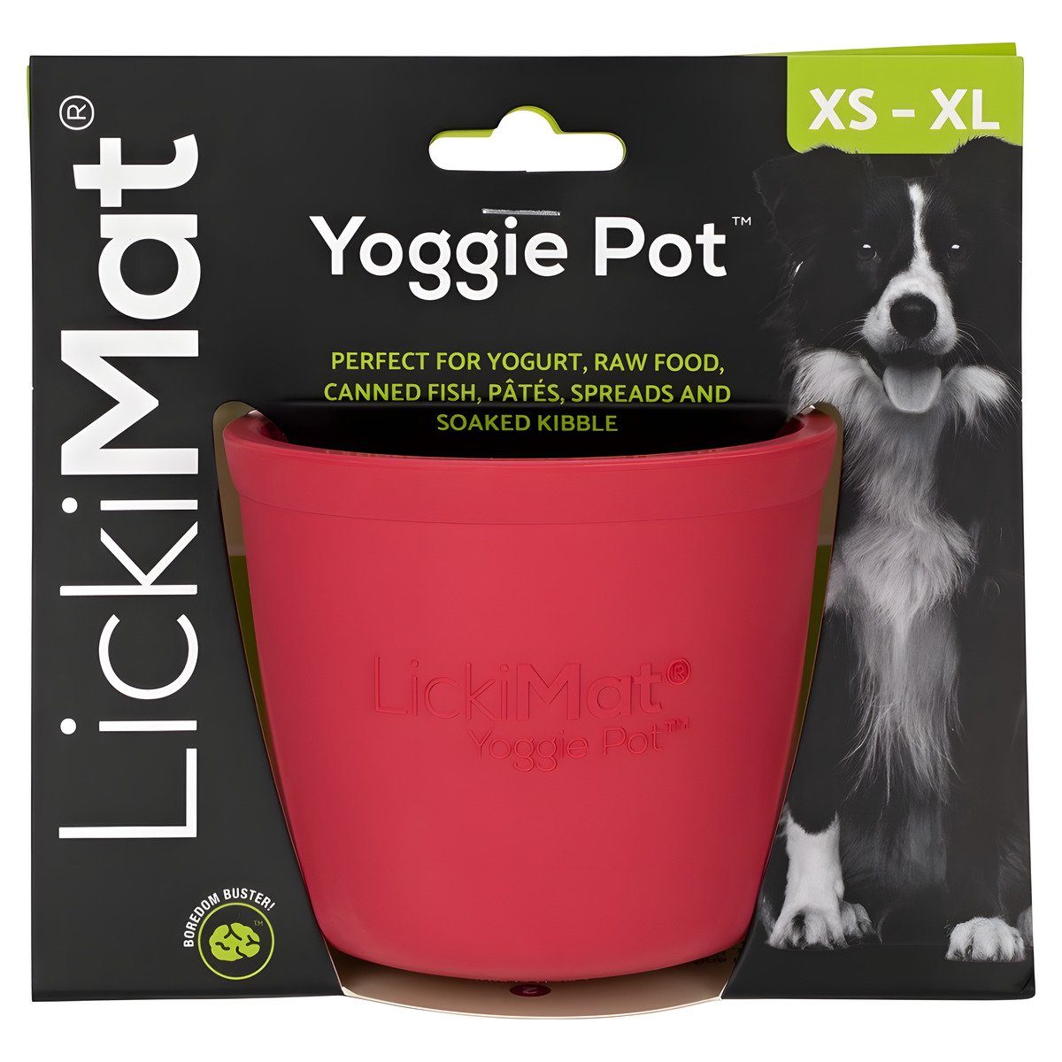 LickiMat Futterbehälter Yoggie Pot pink