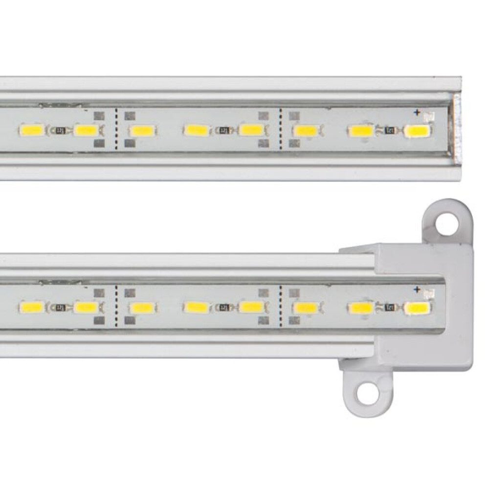 Velleman Flutlichtstrahler Dank der speziellen Befestigungsclips lassen sich diese starren LED-St