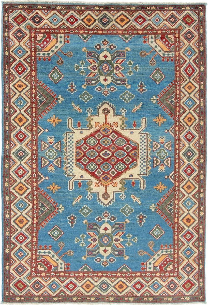 Orientteppich Kazak 176x118 Handgeknüpfter Orientteppich, Nain Trading, rechteckig, Höhe: 5 mm