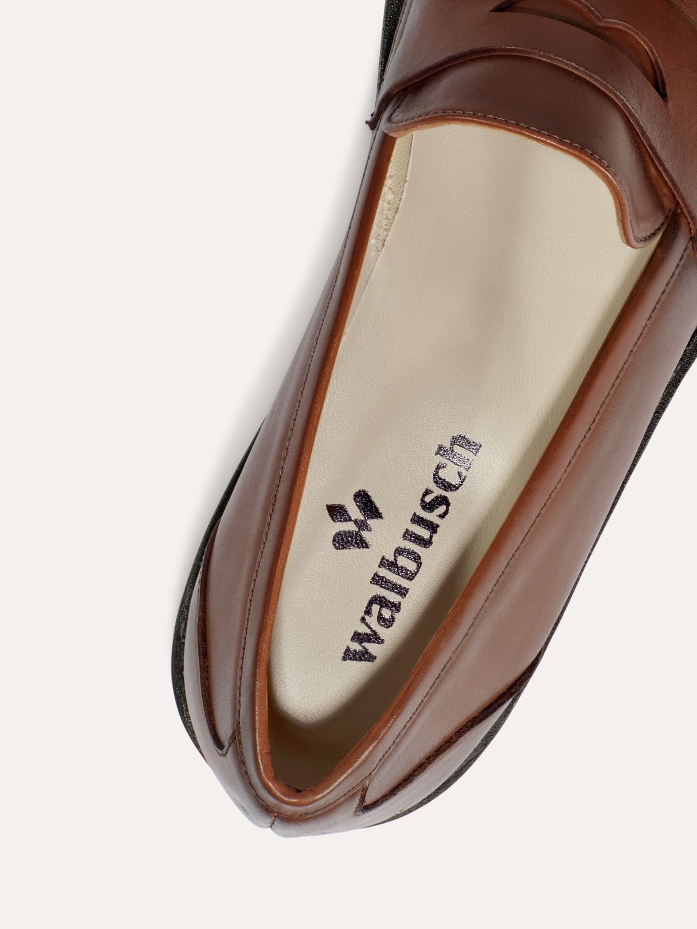 Walbusch Damen Soft Komfort Loafer Leder bequeme Weite G offen Loafer Vorderfußpolster, rutschfeste Profilsohle, Slipper, Spanien