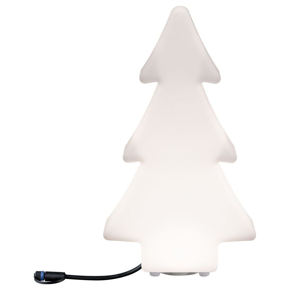 Paulmann LED Tischleuchte LED Baum enthalten: verbaut, Tischlampe keine Set Tischleuchte, Ja, warmweiss, Plug&Shine in Weiß, Angabe, Nachttischlampe, LED, Leuchtmittel fest