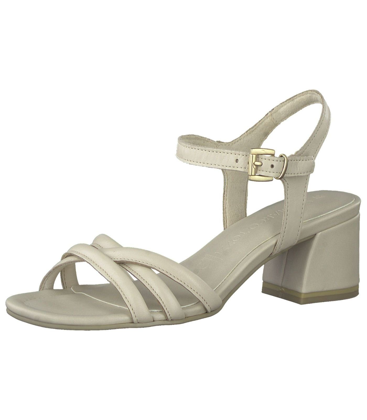MARCO TOZZI Heeled Sandal by Guido Maria Kretschmer 2-28143-42 dames, Gold Comb, 40 EU