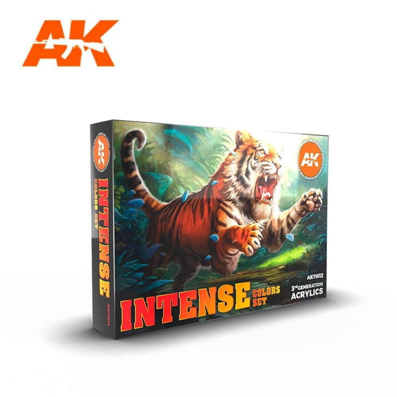 Modellbausatz Paint Set: INTENSE COLORS SET (6x17ml)