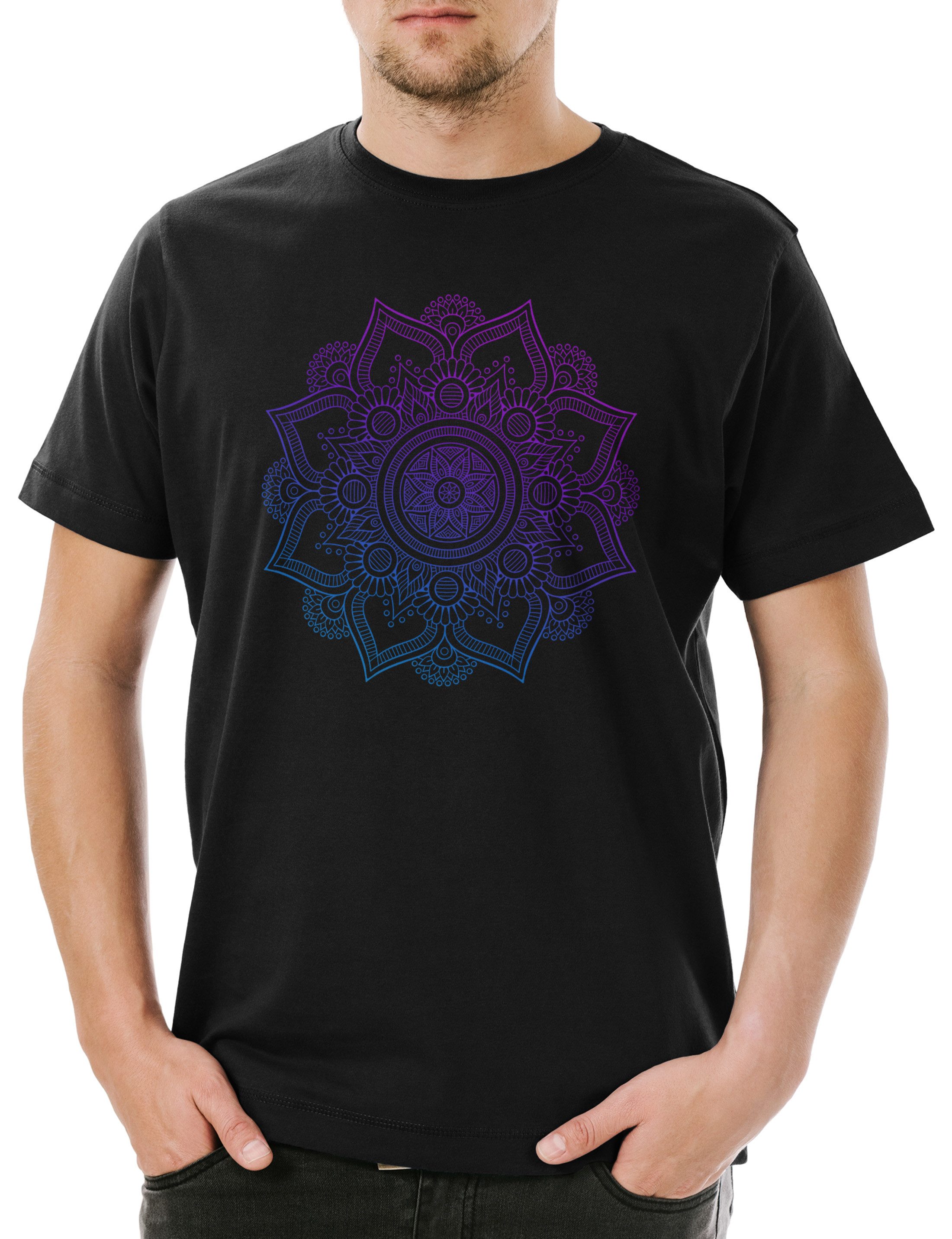 Urban Backwoods Print-Shirt Mandala XI Herren günstig online kaufen