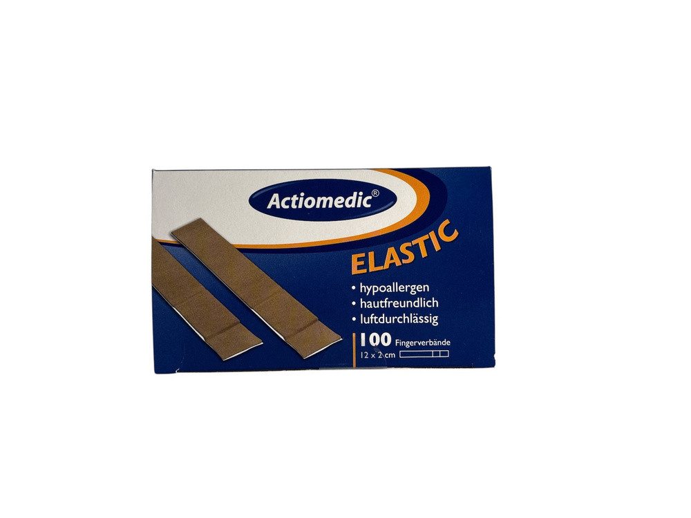 GRAMM medical Erste-Hilfe-Set ACTIOMEDIC® ELASTIC Fingerverband Pack à 100 Stück - 12 x 2 cm