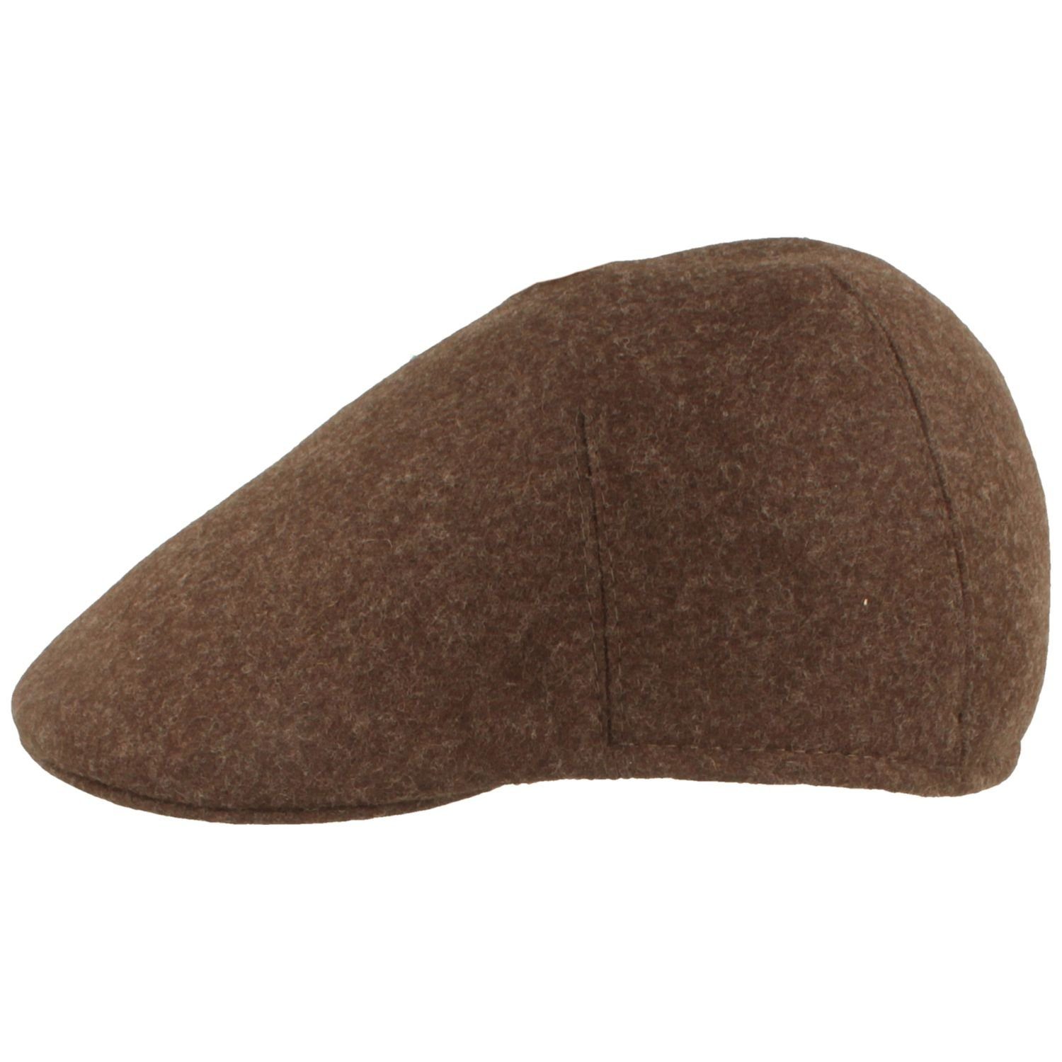 Breiter Schiebermütze Warme knautschbare Flatcap aus günstig online kaufen