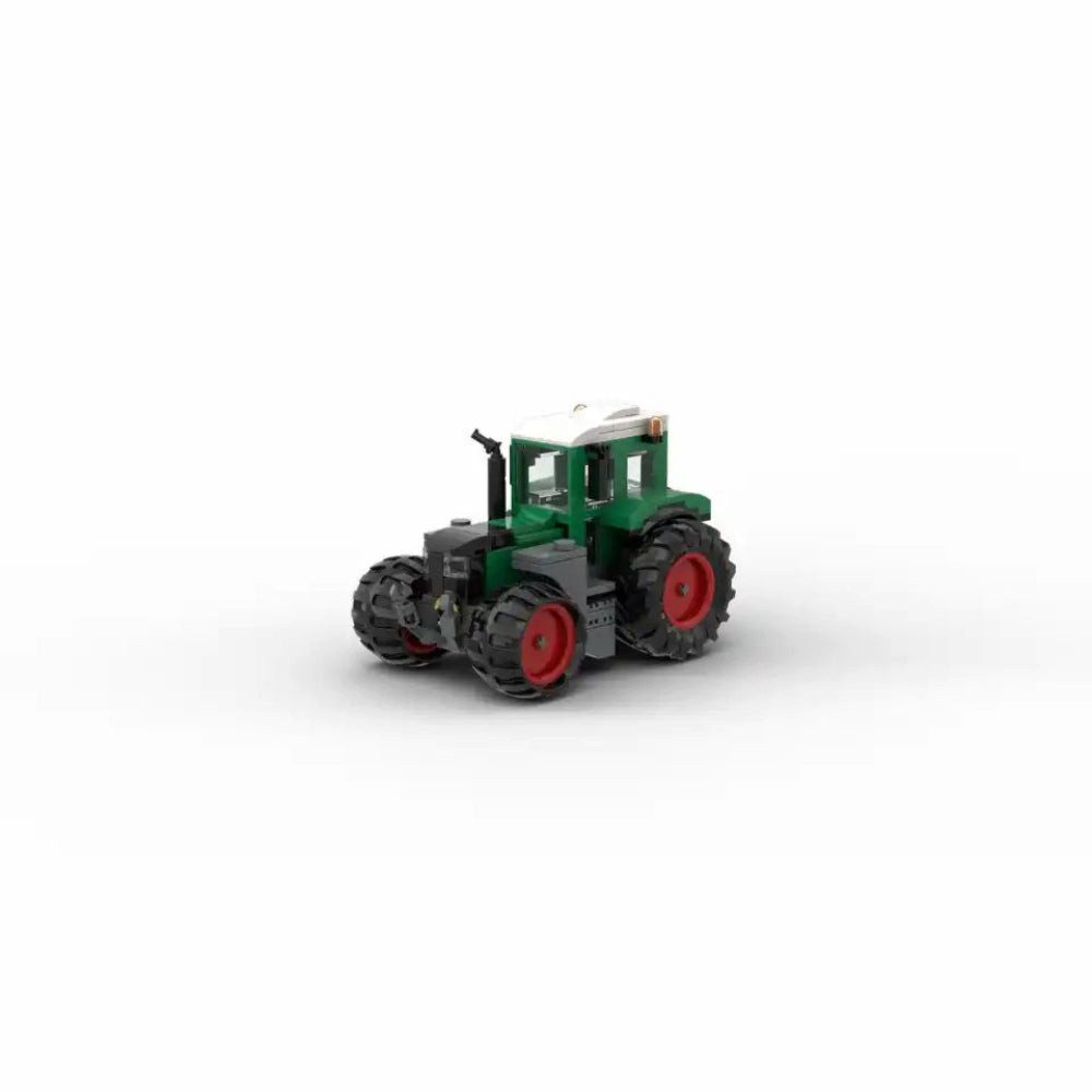 Brixies BRIXIES Plus Fendt Vario 600 grün Konstruktionsspielsteine, kompatible Klemmbausteine