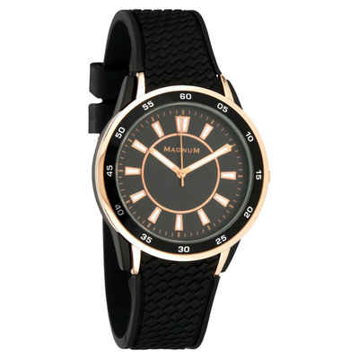 Magnum Uhr Magnum Herrenarmbanduhr mit Silikonarmband Analog Sportuhr Businessuhr Japanisches Quarzuhrwerk Quarzuhr - 2-LD5049-5