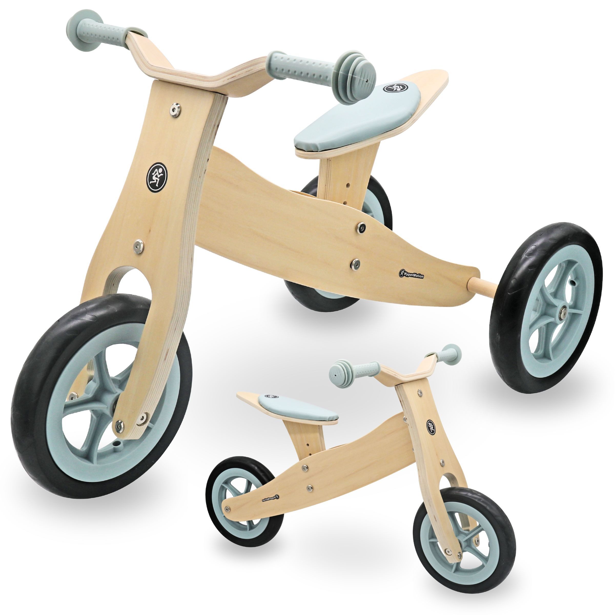 HyperMotion Dreirad Kinderlaufrad 2in1, 18 m+, verstellbarer Sitz