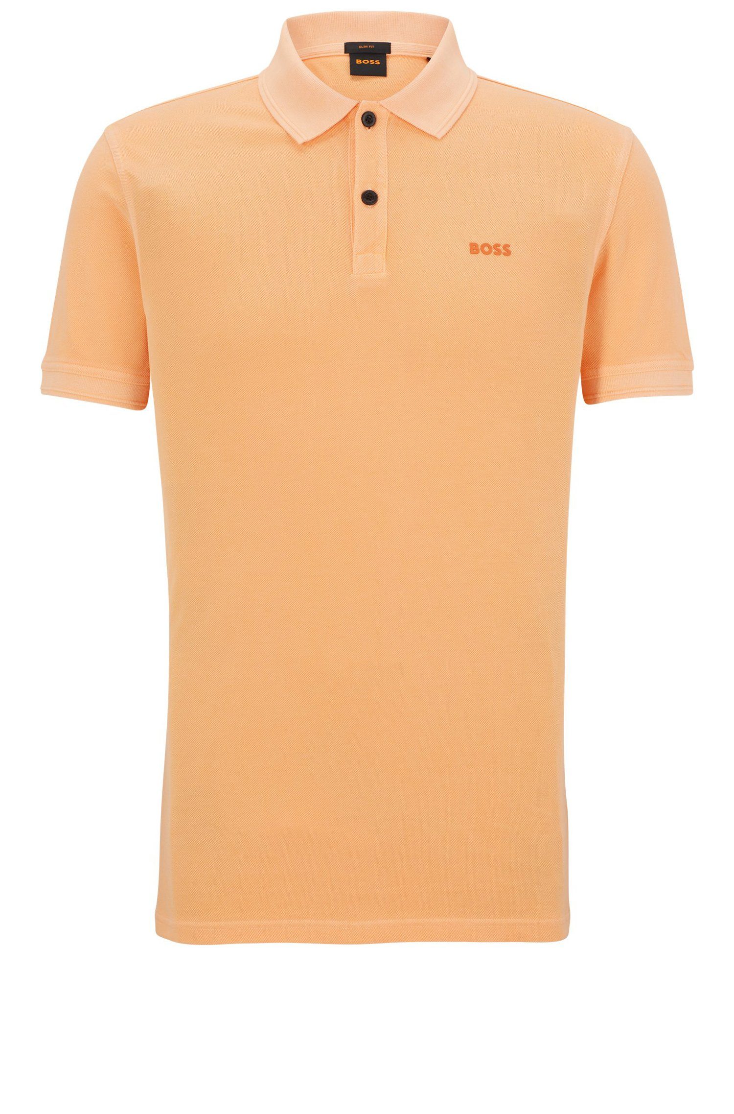 Prime (833) (1-tlg) BOSS Poloshirt Orange ORANGE
