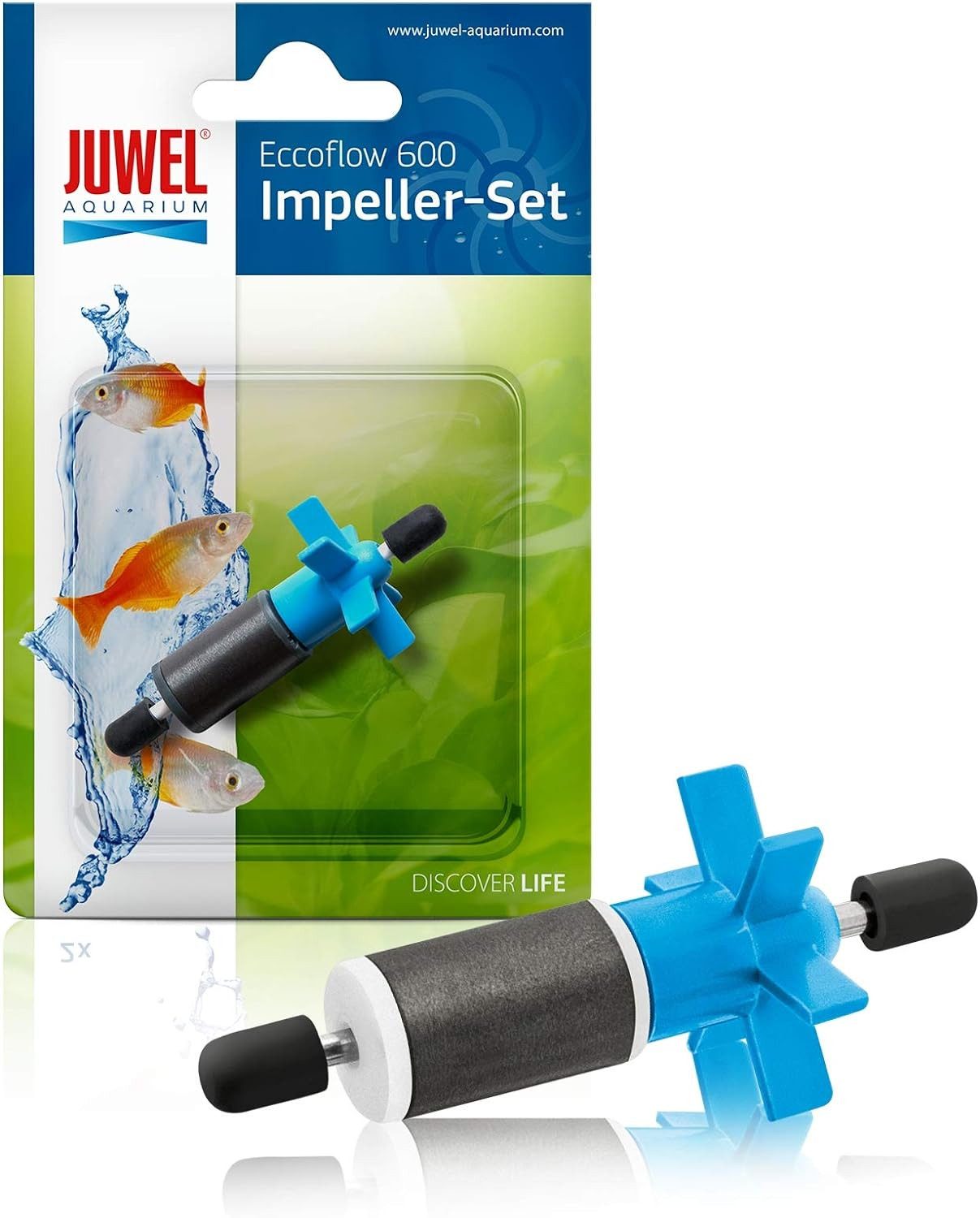 JUWEL AQUARIEN Wasserpumpe Impeller-Set Eccoflow 600 doppelt gelagert geräuscharm effizient