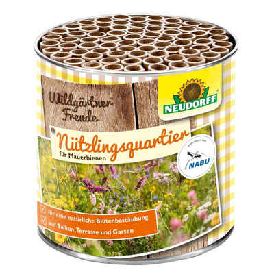 Neudorff Insektenhotel Wildgärtner Freude Nützlingsquartier für Mauerbienen