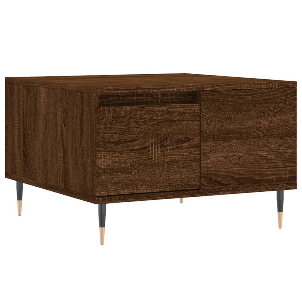vidaXL Couchtisch Couchtisch Braun Eichen-Optik 55x55x36,5 günstig online kaufen