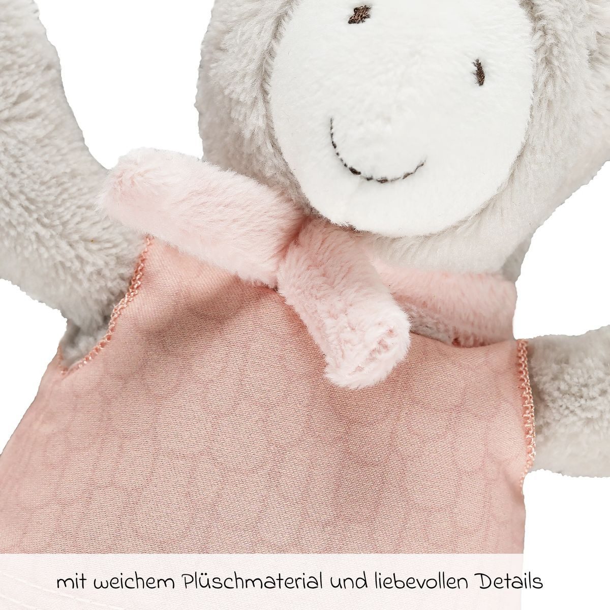 kindsgard Spieluhr Slumma - Esel - Rosa, Baby Spieluhr Einschlafhilfe – Bild 4 von 5