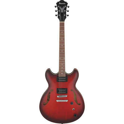 Ibanez Halbakustik-Gitarre, Artcore AS53-SRF Sunburst Red Flat - Halbakustik Gitarre