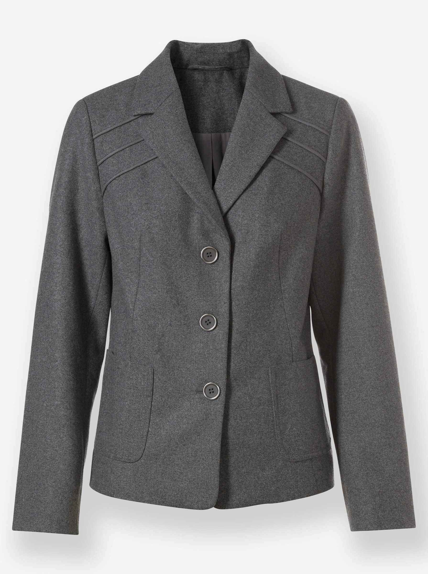 Witt Blusenblazer Blazer Langarm